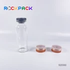 3ml 5ml 10ml 20ml Transparent Empty Glass Pharmacy Vial Bottle For Medical Injection With Rubber Stopper