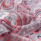 Pattern Scarf Women New Arrivals Flower Pattern 100% Polyester Scarf For Women