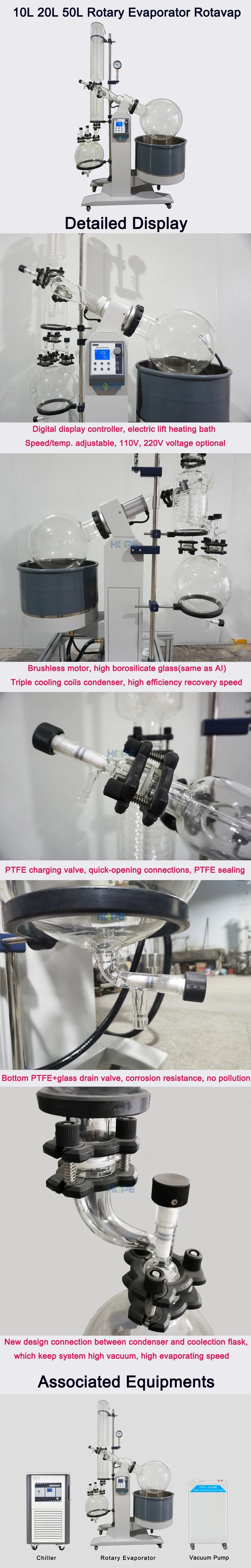 20 liter rotary evaporator