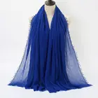 Scarf Muslim Custom Comfortable Colourful New Style Pray Long High Quality Arabic Scarf Women's Hijab Muslim