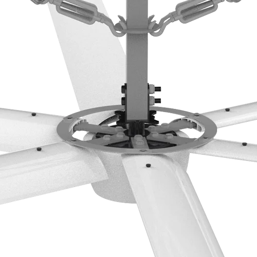 Hvls Fan, 16ft, 220 V, Aviation Metal - detail 6