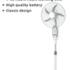 Fan 16 Stand Fan Manufactory 5 Pp Blade Sunglife Crown 16 Inch Stand Fan Led Light Fan