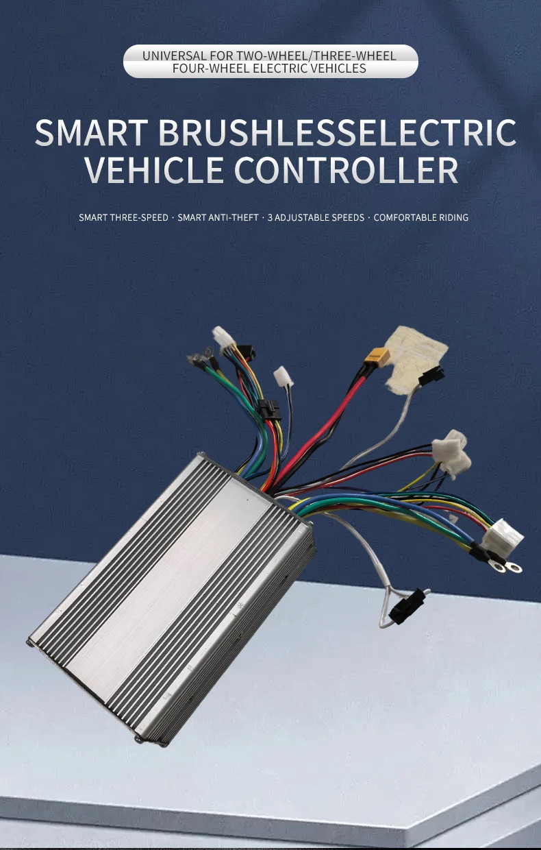 Color Screen Motor, 36V/48V/60V, 2000W, M8 - detail 4
