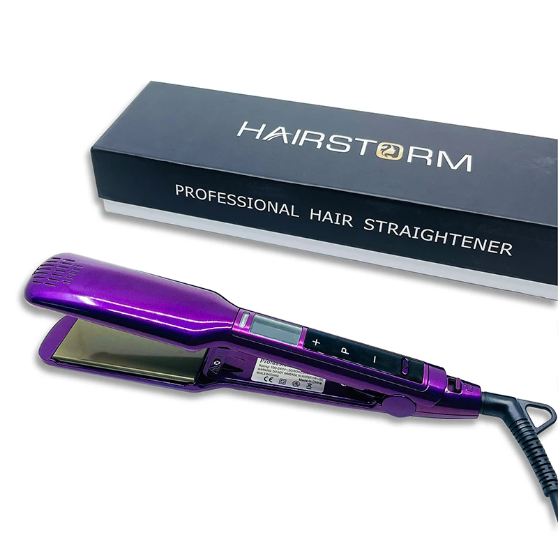 Professional Ionic Technology Hair Straighteners Instant Heating  Straightening Iron With 5 Adjustable Temp - Buy Professional Ionic  Technology Hair Straighteners,Titanium Flat Iron,Professional Hair  Straightener Product on 