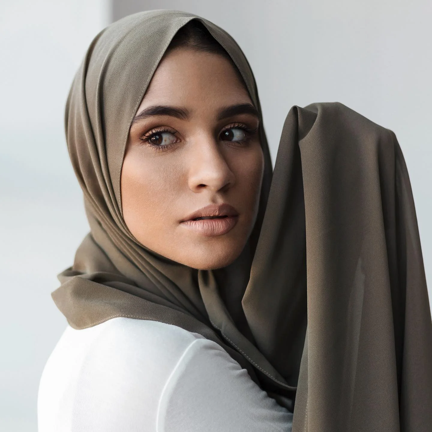 Premium Cotton Jersey Plain Muslim Small/Maxi Headwear Scarf Hijab U.S seller 