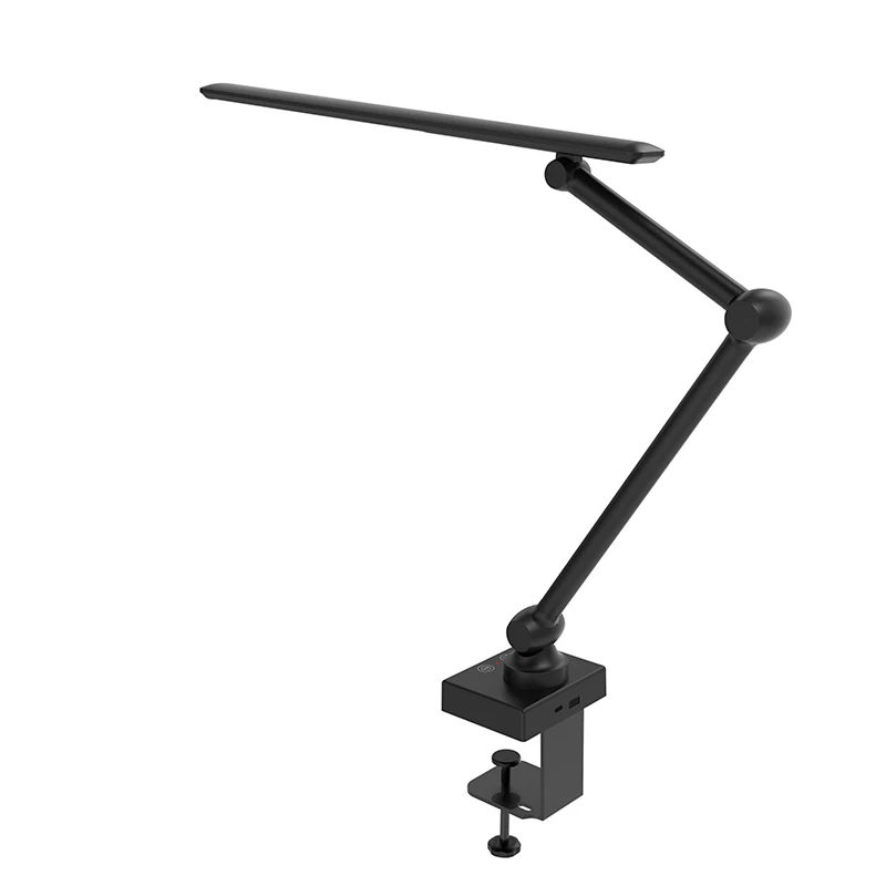 Desk Lamp Children, Clampable Led Dimmable Table With 3 Color