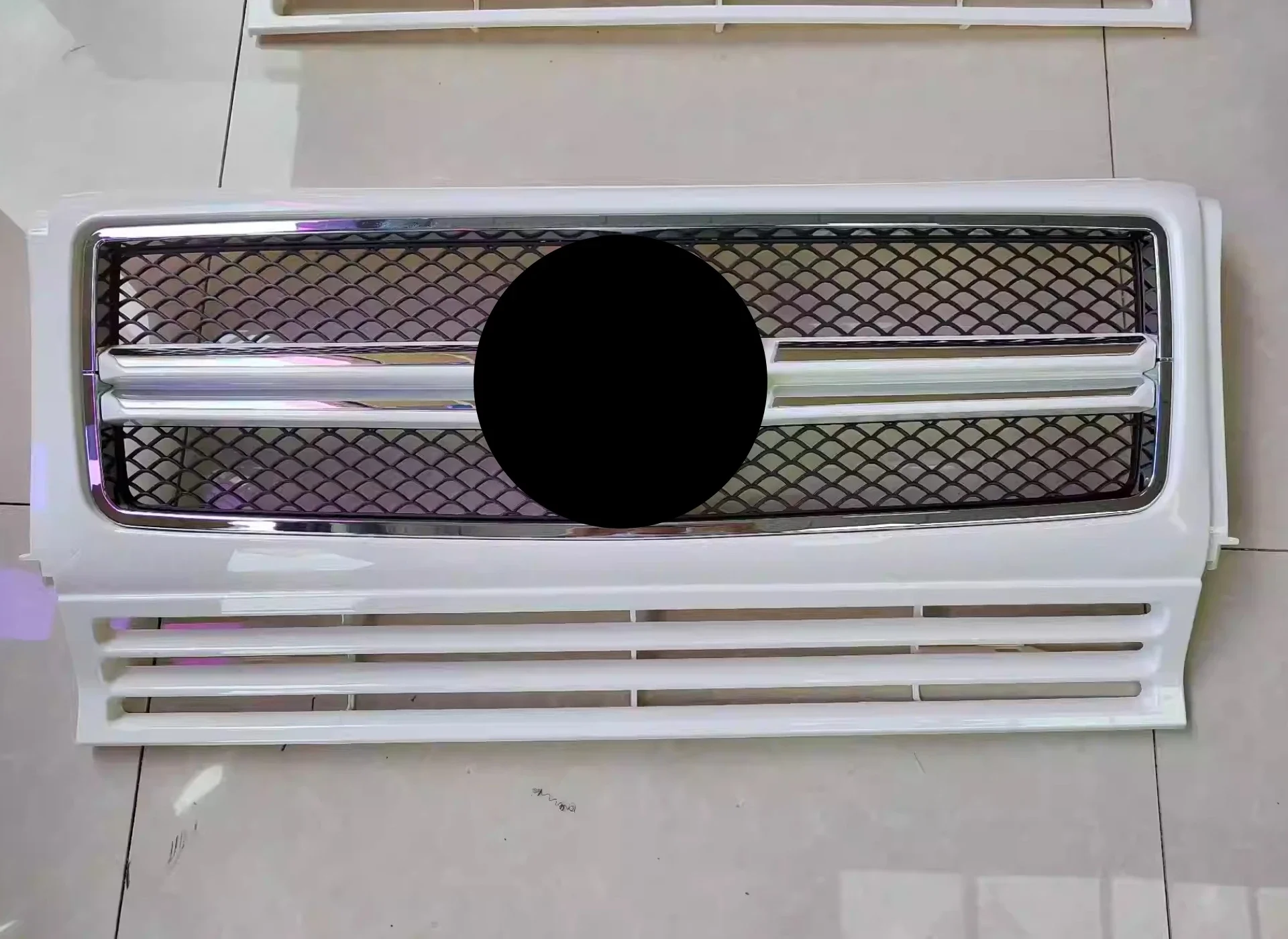 Body Kit Abs Material Radiator Grille For Mercedes Benz G350 G500 G550 ...