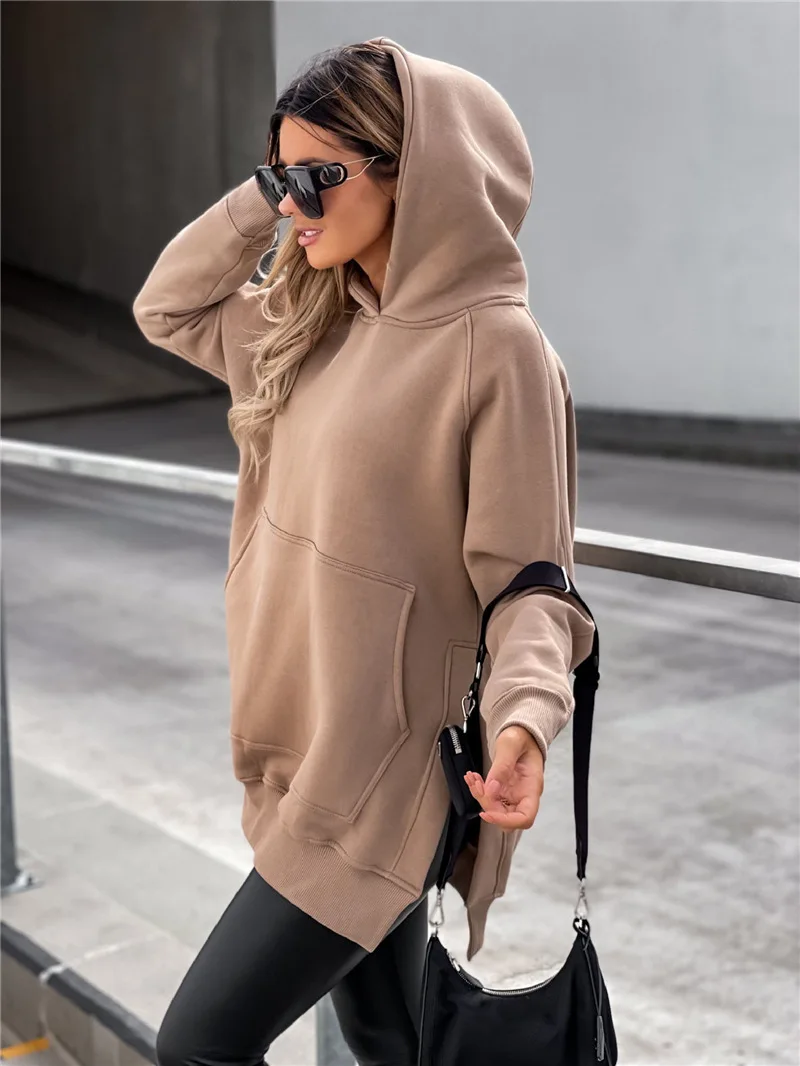 Sudadera con capucha y detalle de malla - Prêt-à-Porter 1ABSY9