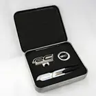 Golf Custom Golf Gift Set Tin Box And Golf Divot Tool Hat Clip Ball Marker Set For Golf Tournament