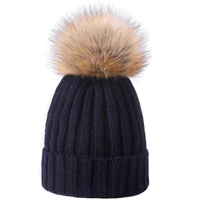 Wholesale Warm Winter Chunky Knit Satin 
