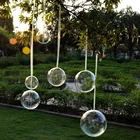 Ornament Hot Sale Detachable Handmade Clear Plastic Ornament Ball Christmas Crafts Decoration Ball