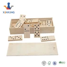 Domino Dominoes Play Domino Game Mexican Train Dominoes With A Wooden Box Set Double 6 Can Play On Table