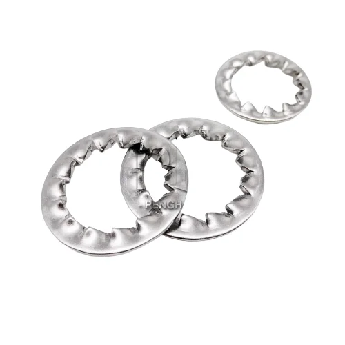 M2-M16 304 Stainless Steel External Tooth Serrated Lock Washer Shakeproof Gasket 