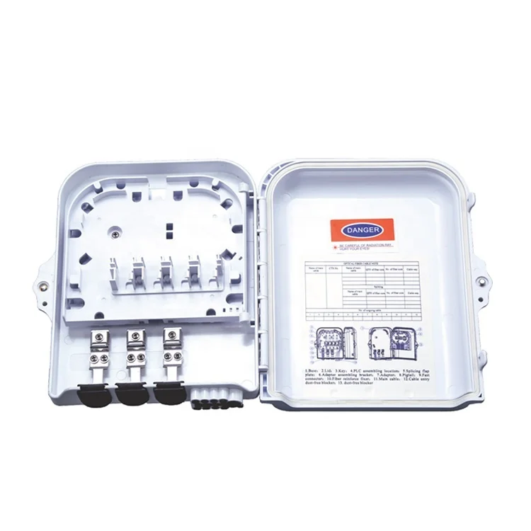 Factory Supply Core Ftth Box Plc Splitter Optical Distribution