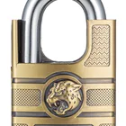Alloy Hot Selling Zinc Alloy Special Key With Leopard Design Padlock