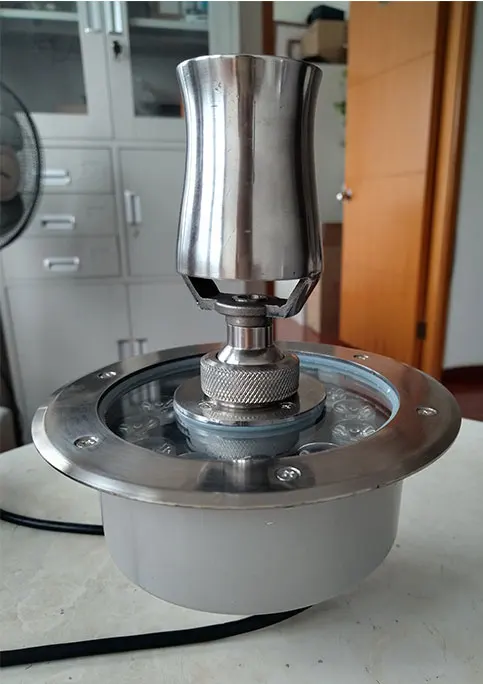 Adjustable High Quality Water Jet Ice Tower Nozzle for Garden Musical Dancing Fountain & Stone Products supplier