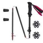 Sticks Multifunctional High Quality Telescopic 3K Folding Walking Sticks With Compass
