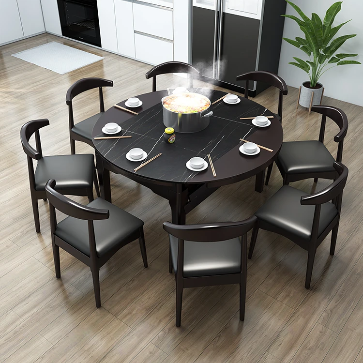 round glass dining table price