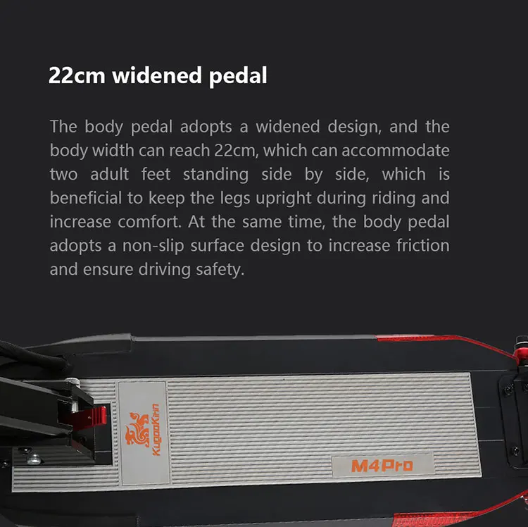 EU/UK Drop shipping KugooKirin M4 Pro Electric Scooter Folding with 500W Motor 65km Long Battery Life for Adult Outdoor Travel