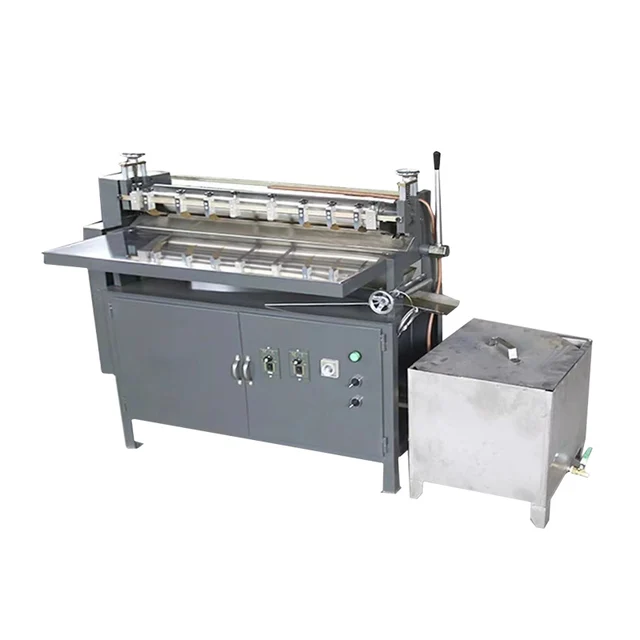 Q85309 High-accuracy Stainless Steel Paper Edge Glue Machine Gluing Machine For Paper