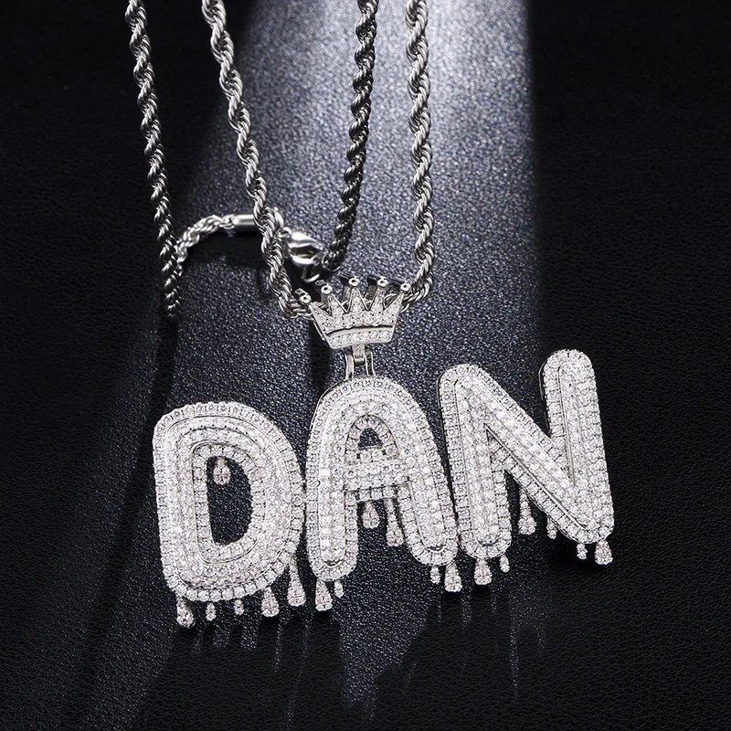 Mj Jewelry Hip Hop Ice Out Custom Crown 