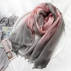 Wool Scarf 2021 New Autumn Wool Gradient Scarf For Women