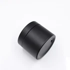 Jar Plastic Jars With Lids 3oz 4oz 5oz Matt Black PET Plastic Jar With Black Lid