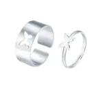 Jewelry Copper Name Ring 2pcs Cute Butterfly Couples Jewelry Copper Ring Copper Wedding Rings Pure Copper Ring