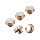 Contact Point Silver Contact Customized Agcu Agcdo Silver Copper Electrical Bi-metal Contact Point Rivets For Switch