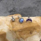 316l Steel Stud 316L Surgical Steel Enamel Indian Nose Ring Stud Piercing Jewelry