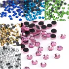 Crystal Stones Rhinestones LT. Emerald Crystal Stones Hot Fix Rhinestone For Decorative Objects