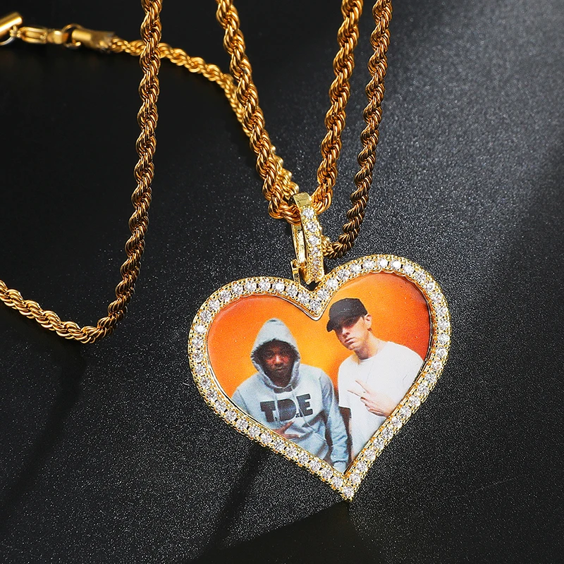 Hip Hop Jewelry Custom Memory 18k Gold 