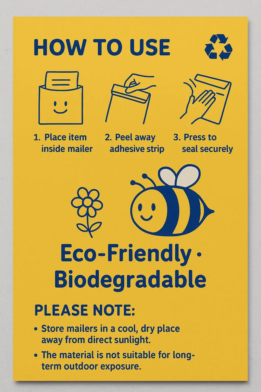 Eco-Friendly Custom Logo for Poly Mailer Mailing Bags Plastic Shipping Bags for Apparel Express Packaging Printed Surface - detail 8