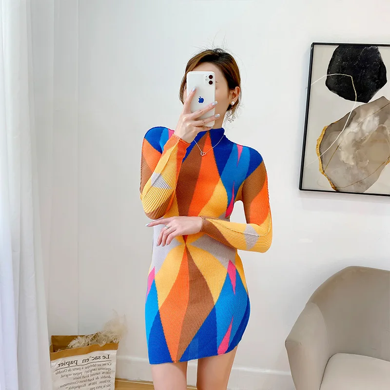 Fxz Pleats Please Miyake Dress Long Sleeve Summer 2022 New Design Women  Pleated Dresses - Buy Pleated Dresses,Miyake Dress,Pleats Please Dress  Product on Alibaba.com