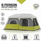 Tent Camping Camping Outdoor Inflatable Large Space Tent Traveling Waterproof Hiking Double Layers Family Camping Tent