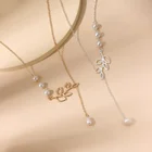 Pearl Pendant Fashion Pearl Pendant Necklace For Women With Short Collarbone Chain