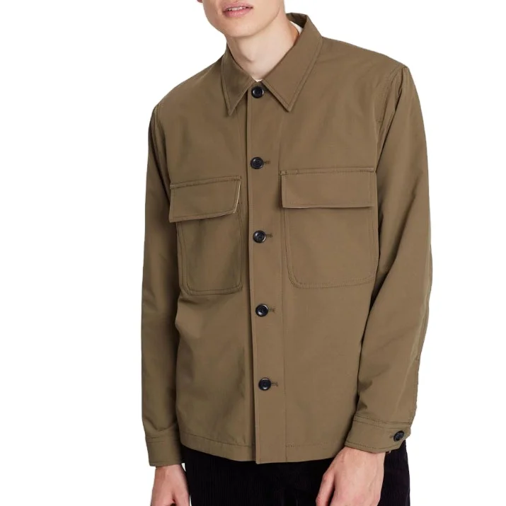 Oem Slim Fit Double Pocket Long Sleeve 
