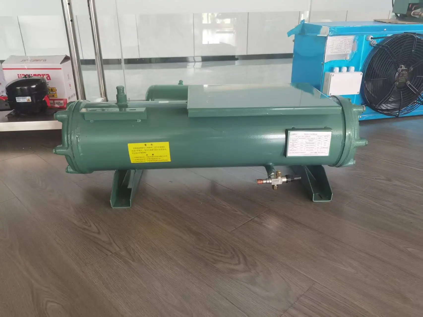 Water Cooled Condenser, 5HP, R22, H2O - detail 16