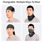 Headwear WHEEL UP Headwear Bandana Mask Summer Cooling Neck Gaiter Tactical Lightweight Motorcycle Running