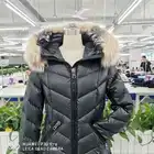 Jacket Ladies Wholesale High Quality Lady Puffy Coat Hooded Black Jacket For Ladies