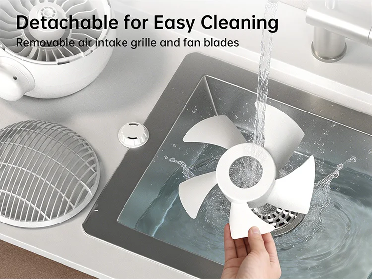 Table Fan, 3-Speed, Portable - detail 6
