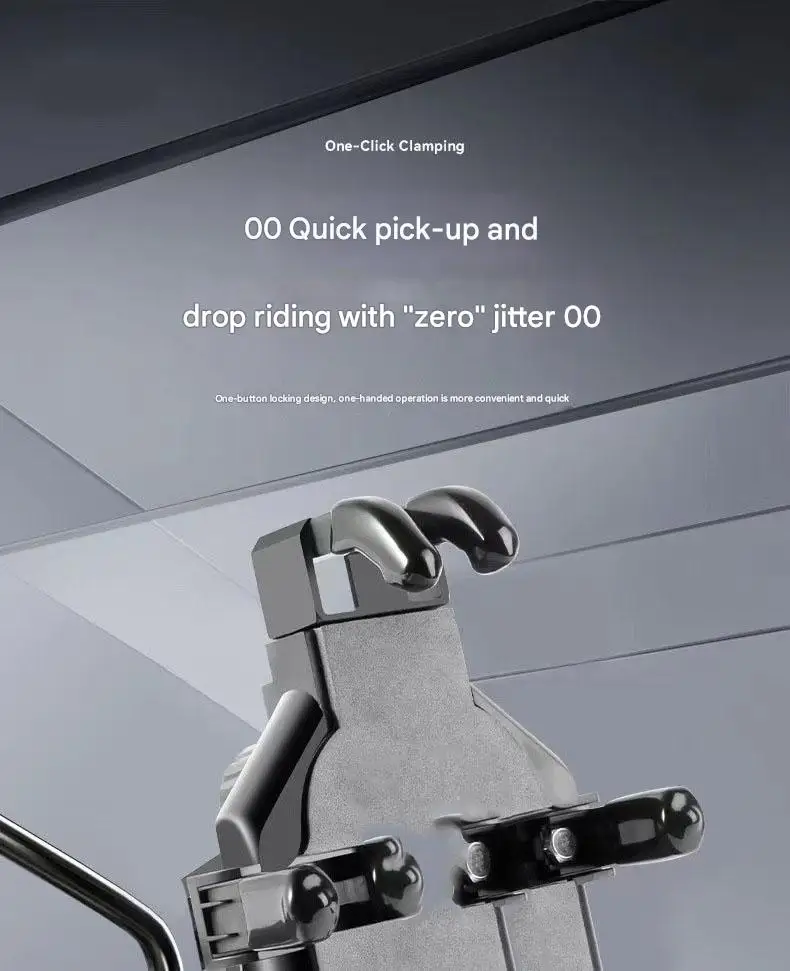 Popular Factory Best Motorcycle Bracket Plastic Bottom Support Touching Motorcycle Cell Phone Holder