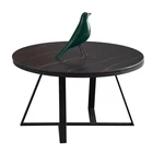 Furniture Tables Office Decoration Furniture Round Shape Classic Marble Coffee Tea Tables