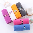 Jacquard Towel Hot Sale Applicable To All Ages Yarn Dyed Jacquard Cotton Sports Towel Gym Towel