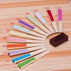 2020 cheap price foldable paper fan custom bamboo hand fan