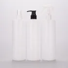 200ml 250ml 300ml 120ml 200ml 250ml 300ml 480ml Flat Shoulder Round Shape HDPE Plastic Custom Packaging