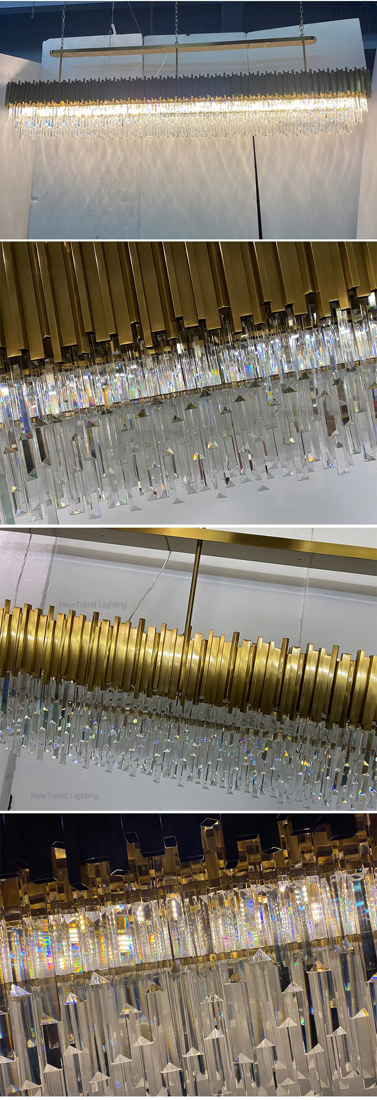 CPL-120 Luxury Style Indoor Decoration Custom Hotel Lobby Custom Luxury Crystal Chandelier Light factory