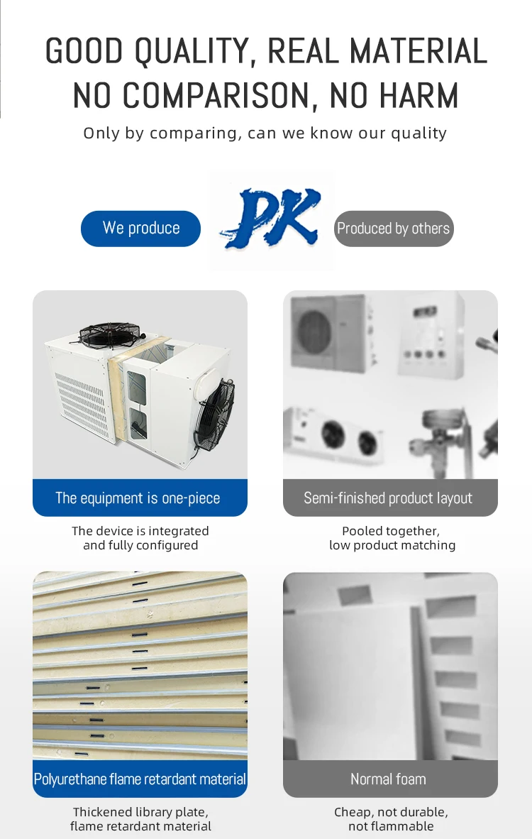 Cold Room Refrigeration Unit, 2hp, 3hp, 5hp, Monoblock - detail 20