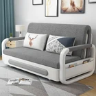 Modern Wooden Divano Letto Folding Chair Sofas Sectionals Sleeper 3 Seat Sofa Bed Living Room Multi-function Divan