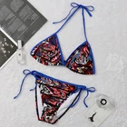 Beachwear Women Sexy 2 Pieces Swimwear Designer Bikini Swimsuits Beachwear